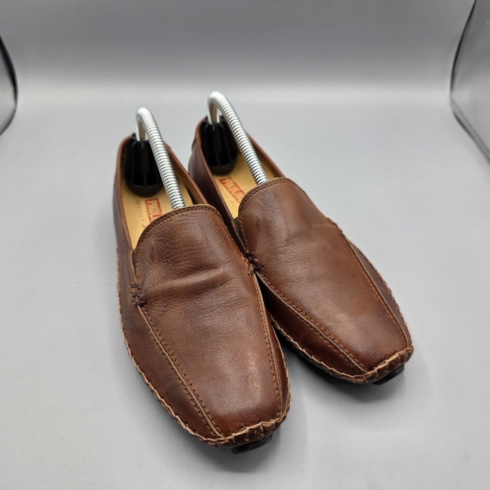 Pikolinos Jerez Shoes Womens 36 Brown Leather Driving Loafers Slip On‎ Flats